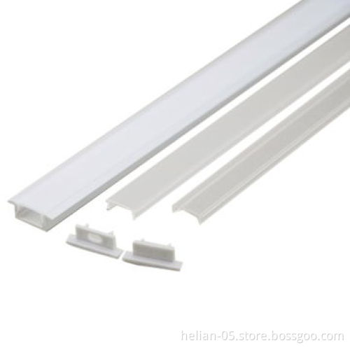 Popular slim profile recessed extrusion for LED strip light